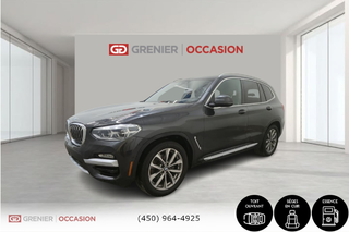 BMW X3 XDrive30i Toit Ouvrant Cuir Navigation 2019 à Terrebonne, Québec - 3 - w320h240px