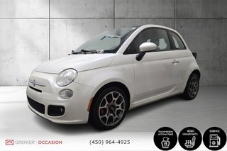 2012 Fiat 500 Sport AM/FM stéréo,Lecteur de CD