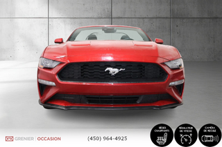 Ford Mustang EcoBoost Convertible Bluetooth 2021 à Terrebonne, Québec - 2 - w320h240px