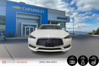 2019 Infiniti Q60 SPORT Awd Cuir Toit Bas Kilométrage in Terrebonne, Quebec - 2 - w320h240px