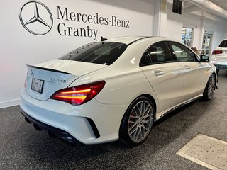 2017 Mercedes-Benz CLA 45 AMG 4Matic, Night + Aero Pack + Ceintures Rouge