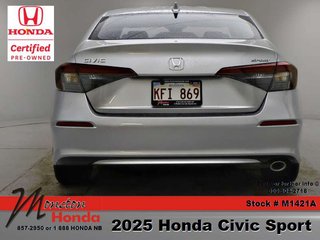 2025 Honda Civic Sedan in Antigonish, Nova Scotia - 5 - w320h240px