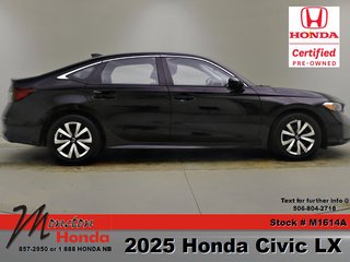 2025 Honda Civic Sedan LX in Saint John, New Brunswick - 2 - w320h240px