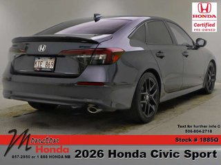 2026 Honda Civic Sedan in Antigonish, Nova Scotia - 6 - w320h240px