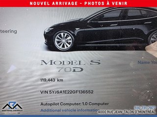 Tesla Model S 70D 2016 à Montréal, Québec - 3 - w320h240px