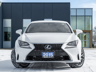 Lexus RC 350 2dr Coupe AWD F-SPORT SAFETY CERT 2 SETS OF WHEELS V6 Cylinder Engine  AWD 2015