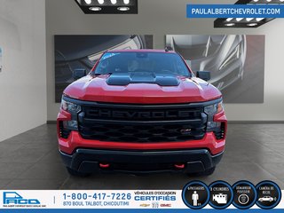 2024 Chevrolet SILVERADO 1500 4WD CREW CAB 147 CUSTOM TRAIL BOSS in Chicoutimi, Quebec - 2 - w320h240px