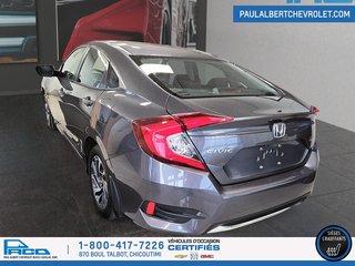 2020  Civic Sedan EX CVT *LTD AVAIL* in Chicoutimi, Quebec - 4 - w320h240px