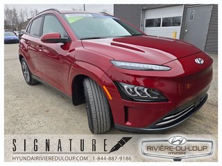 Hyundai KONA ELECTRIC ULTIMATE,FWD,MAGS,TOIT,CUIR,GPS 2023 à Riviere-Du-Loup, Québec - 4 - w320h240px