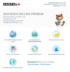 2023 Buick Enclave Avenir | Leather | Roof | Nav | HtdWheel