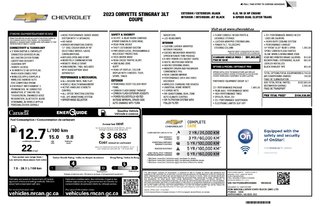 2023 Chevrolet Corvette Z51 in Antigonish, Nova Scotia - 2 - w320h240px