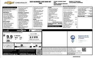 2025 Chevrolet SILVERADO 1500 RST | Cam | USB | HtdWheel | Bluetooth