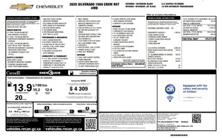 2025 Chevrolet Silverado 1500 RST | Nav | Cam | USB | HtdSeats