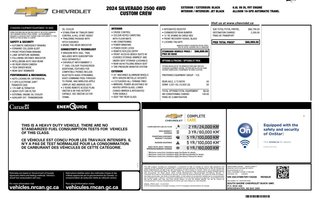 Chevrolet Silverado 2500 4WD Custom Crew Cam | USB | Bluetooth | Cruise 2024 à Saint John, Nouveau-Brunswick - 2 - w320h240px