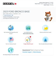 2023 Ford Bronco Wildtrak | Leather | Nav | Cam | USB in Saint John, New Brunswick - 3 - w320h240px