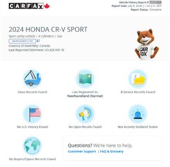 2024 Honda CR-V Sport | in Saint John, New Brunswick - 2 - w320h240px