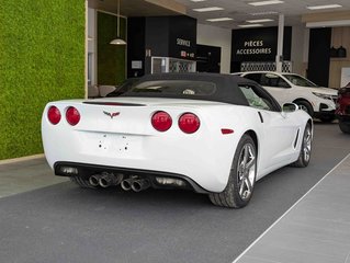 2010 Chevrolet Corvette 3LT Convertible Bas kilométrage in Sherbrooke, Quebec - 6 - w320h240px