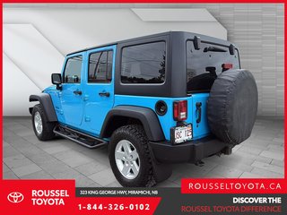 2018 Jeep Wrangler JK Unlimited Sport in Miramichi, New Brunswick - 4 - w320h240px