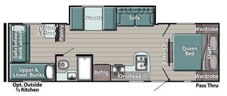 2025 Gulf Stream Conquest BUNKHOUSE - SOFA/DINETTE SUPER SLIDE - FRONT QUEEN in Winnipeg, Manitoba - 2 - w320h240px