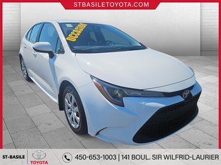 Toyota Corolla LE SIEGES CHAUFFANTS CAMERA RECUL BLUETOOTH 2020 à Saint-Basile-Le-Grand, Québec - 3 - w320h240px