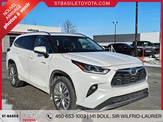 Toyota Highlander Hybride PLATINUM AWD GPS TOIT PANO CUIR CAMERA JBL AUDIO 2021 à Saint-Basile-Le-Grand, Québec - 3 - w320h240px