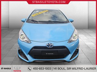 2017  Prius C HYBRID A/C BLUETOOTH CAMERA GR ELECTRIQUE USB AUX in Saint-Basile-Le-Grand, Quebec - 2 - w320h240px