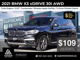 2021 BMW X3 XDRIVE30I in Mississauga, Ontario - 2 - w320h240px