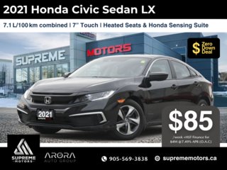 2021 Honda Civic Sedan LX in Mississauga, Ontario - 2 - w320h240px