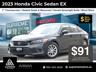 2023 Honda Civic Sedan EX in Mississauga, Ontario - 2 - w320h240px