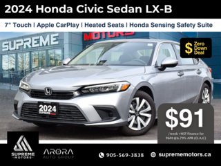 2024 Honda Civic Sedan LX-B in Mississauga, Ontario - 2 - w320h240px