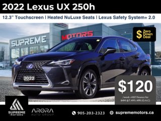 2022 Lexus UX 250H in Mississauga, Ontario - 2 - w320h240px