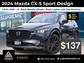 2024 Mazda CX-5 SPORT DESIGN in Mississauga, Ontario - 2 - w320h240px