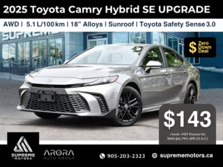 2025 Toyota Camry SE Upgrade in Mississauga, Ontario - 2 - w320h240px