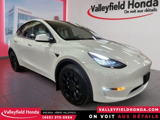 2022 Tesla Model Y AWD Long Range Full Self Driving - Intérieur Blanc