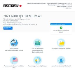 2021 Audi Q3 Komfort QUATTRO | TOIT PANO | CUIR | CAM | 8 PNEUS in Laval, Quebec - 2 - w320h240px