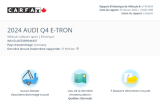 Audi Q4 e-tron 55 AWD | PANO | CUIR | CARPLAY | 415KM AUTONOMIE 2024 à Laval, Québec - 2 - w320h240px