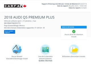 Audi Q5 Progressiv | TOIT PANO | CUIR | CAMÉRA | BAS KM!! 2018 à Laval, Québec - 2 - w320h240px