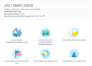 BMW 3 Series 330e xDrive M SPORT | HYBRID | HARMAN KARDON +++ 2021 à Laval, Québec - 2 - w320h240px