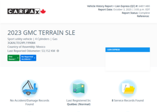 2023 GMC Terrain SLE ELEVATION BLACK EDITION TOIT PANO | CAM | +++ in Laval, Quebec - 2 - w320h240px