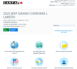 2025 Jeep Grand Cherokee L Altitude ENSEMBLE ECLAIRE 23B | TOIT |  JANTES 20P in Laval, Quebec - 3 - w320h240px