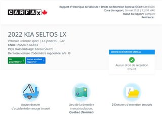 2022 Kia Seltos LX | CARPLAY | CAMÉRA | BLUETOOTH | 8 ROUES in Laval, Quebec - 2 - w320h240px