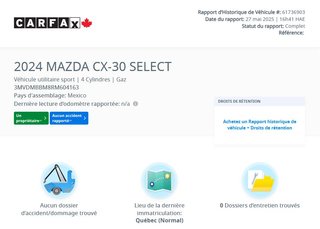 2024 Mazda CX-30 GX AWD | CARPLAY | CAMÉRA | BLUETOOTH in Laval, Quebec - 2 - w320h240px