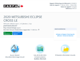 2020 Mitsubishi Eclipse Cross SE in Laval, Quebec - 2 - w320h240px