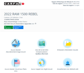 Ram 1500 Rebel TOIT PANO | ALPINE | NAV | CARPLAY | CAM +++ 2022 à Laval, Québec - 3 - w320h240px