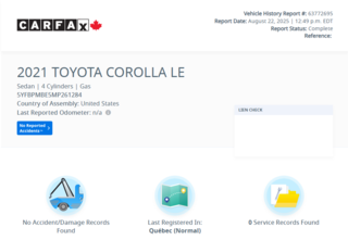 2021 Toyota Corolla LE | CAMÉRA | BLUETOOTH | CARPLAY | +++ in Laval, Quebec - 3 - w320h240px