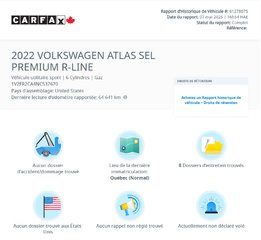 Volkswagen Atlas Execline R-LINE | PANO | CUIR | NAV | DÉMARREUR 2022 à Laval, Québec - 2 - w320h240px
