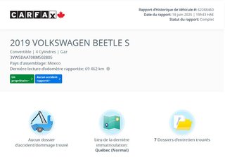 2019 Volkswagen Beetle Convertible Wolfsburg Edition | WOW!! UN PROPRIO | IMPECCABLE! in Laval, Quebec - 2 - w320h240px