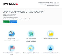 Volkswagen Golf GTI 380 Performance | TOIT | CUIR | CARPLAY | BAS KM 2024 à Laval, Québec - 2 - w320h240px