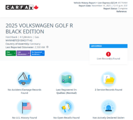 2025 Volkswagen Golf R BLACK PACK + EXHAUST AKRAPOVIC | TOIT | CARPLAY ++ in Laval, Quebec - 2 - w320h240px