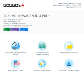 2021 Volkswagen ID.4 Pro CARPLAY | CAMÉRA | BLUETOOTH | BAS KM | +++ in Laval, Quebec - 2 - w320h240px